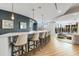 Elegant lounge with countertop bar, stylish seating, and lovely outdoor views at 2795 Peachtree Rd # 1305, Atlanta, GA 30305