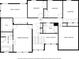 Second floor plan featuring bedrooms, bathrooms, and walk-in closets at 3531 Evans Ridge Dr, Atlanta, GA 30341