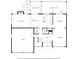First floor plan showcasing the layout with kitchen, living spaces, and outdoor access at 3531 Evans Ridge Dr, Atlanta, GA 30341