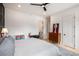Bright bedroom featuring modern design, a full closet and neutral colors at 417 E College Ave # 302, Decatur, GA 30030
