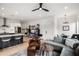 Open living space showcasing a modern kitchen, comfortable lounge area, and stylish design at 417 E College Ave # 302, Decatur, GA 30030