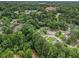 Aerial view of a charming neighborhood surrounded by lush greenery and mature trees at 4835 Kellys Mill Nw Dr, Lilburn, GA 30047