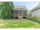Outdoor space showcasing a screened-in porch, perfect for relaxing and entertaining at 3404 Orchard St, Hapeville, GA 30354