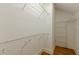 Walk-in closet with wire shelving and hardwood flooring at 3404 Orchard St, Hapeville, GA 30354