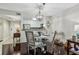 Dining area with hardwood floors, neutral walls, and a chandelier at 3650 Ashford Dunwoody Ne Rd # 1024, Atlanta, GA 30319