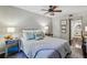 Comfortable main bedroom features a queen size bed and en suite bathroom at 3650 Ashford Dunwoody Ne Rd # 1024, Atlanta, GA 30319