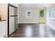 Bright kitchen featuring stainless steel refrigerator at 106 Adair Ave, Atlanta, GA 30315