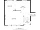 Open concept floor plan featuring a combined kitchen, dining and living area at 1400 Land Rd, Canton, GA 30114