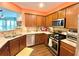 Beautiful kitchen with stainless steel appliances, tile backsplash, and sleek countertops at 3534 Clancy Way, Smyrna, GA 30080