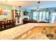 Open concept living room featuring built-in shelving and fireplace at 3534 Clancy Way, Smyrna, GA 30080