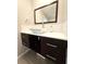 Modern bathroom with square vessel sink and vanity at 1341 Se Joyner Se Ave, Marietta, GA 30060