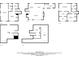 Floor plans of levels 1-5 featuring bedrooms, bathrooms, kitchens, basement and dimensions provided at 620 Amberidge Trl, Atlanta, GA 30328