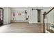 Finished basement with a mudroom and convenient storage near the stairway and walkout door at 2973 Payton Ne Rd, Atlanta, GA 30345