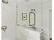 Modern bathroom showcasing glass shower, sleek fixtures, and bright interiors at 2973 Payton Ne Rd, Atlanta, GA 30345