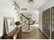 Welcoming entryway featuring hardwood floors, and a staircase, leading to other rooms at 2973 Payton Ne Rd, Atlanta, GA 30345