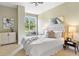 Cozy bedroom features a comfortable bed, soft lighting, and a peaceful view at 326 Roswell Se St # 406, Marietta, GA 30060