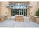 Emerson Overlook building entrance with brick signage, accessible ramp and metal and glass doors at 326 Roswell Se St # 406, Marietta, GA 30060