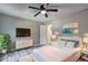 Stylish bedroom with a sleek dresser, a calming color palette, and a comfortable bed at 2685 Peachtree Walk Walk, Duluth, GA 30096