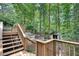 Multi-level deck and landscaped backyard create an outdoor retreat at 2689 Cosmos Ne Dr, Atlanta, GA 30345