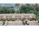Overhead view of complex with green trees, parking and landscaping at 3101 Reeves Se St, Smyrna, GA 30080