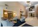 Elegant lobby area with comfortable seating and stylish decor creating a welcoming atmosphere for residents and guests at 905 Juniper Ne St # 701, Atlanta, GA 30309