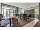 Community lounge with comfortable seating, stylish decor, and ample natural light for relaxing or socializing at 905 Juniper Ne St # 701, Atlanta, GA 30309