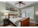 Bedroom featuring a shelf for decor and neutral-toned walls at 1300 North Ne Ave, Atlanta, GA 30307