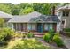 Charming brick home with well-manicured front yard, plants and brick walkway at 1300 North Ne Ave, Atlanta, GA 30307