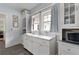 Bright kitchen features a large sink, ample cabinet space, and natural light, enhancing functionality at 1300 North Ne Ave, Atlanta, GA 30307