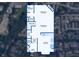 Detailed floor plan showcasing the layout of the living room, dining room, kitchen, bathroom and entry at 4879 Seldon Se Way, Smyrna, GA 30080