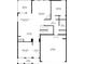 Main level floor plan featuring a kitchen, living room, and bedrooms at 1648 Danbury Parc Ne Pl, Brookhaven, GA 30319