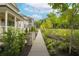 A walkway featuring multiple properties on a beautiful and well maintained homesite at 2164 James Aly, Atlanta, GA 30345