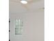 Clean bedroom with ceiling fan and window at 805 Wesley Oak Rd, Atlanta, GA 30328