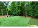 Spacious green backyard with seating at 5930 Shannon Drive Dr, Cumming, GA 30040