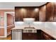 Kitchen featuring stainless steel appliances, wood cabinets, and a convenient dishwasher at 1685 Frazier Park Dr, Decatur, GA 30033