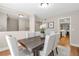 Comfortable dining room with hardwood floors and view to the kitchen at 17 Ivy Gates Ne, Atlanta, GA 30342