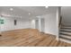 Spacious basement with recessed lighting and staircase at 4201 Brookview Se Dr, Atlanta, GA 30339