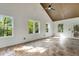 Spacious living room with vaulted ceilings and natural light at 4201 Brookview Se Dr, Atlanta, GA 30339