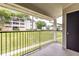 Outdoor patio offering views of the complex's lush, green lawn at 1150 Collier Nw Rd # G8, Atlanta, GA 30318