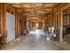 Unfinished basement with wooden frame and a concrete floor at 5925 Crescent Landing Dr, Cumming, GA 30028