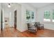 Cozy sitting area featuring large windows and classic, traditional furniture at 968 Dean Nw Dr, Atlanta, GA 30318