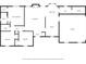 Layout displaying the home's design, including bedrooms, living spaces, and garage at 3235 Harms Way, Snellville, GA 30039