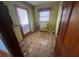 Functional laundry room area with linoleum flooring and sink at 3415 Spring Valley Blvd, Atlanta, GA 30349