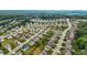 Aerial view showcasing a sprawling residential neighborhood at 1494 Weeping Tree Cir, Auburn, GA 30548