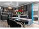 Modern eat-in kitchen featuring updated appliances, stylish decor, and plenty of natural light creating a welcoming atmosphere at 5143 3Rd St, Morrow, GA 30260