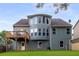 Exterior of the house showing the backyard, deck and multiple windows at 3610 Chestnut Meadows Dr, Douglasville, GA 30135