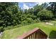 Serene backyard featuring a lush lawn, wood fencing, and an inviting play area at 1840 Tululah Trl, Smyrna, GA 30082