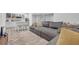 Finished basement featuring a wet bar, recreational area, and comfortable seating at 1840 Tululah Trl, Smyrna, GA 30082