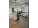 Kitchen island with modern appliances, granite countertops, and ample cabinet space at 1962 Compton Se Dr, Atlanta, GA 30315