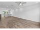 Open concept living room with fireplace and view to kitchen at 334 Olmstead Way # 37, Alpharetta, GA 30022